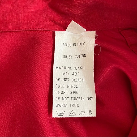 Vintage Versace Men's Size L Button Front Shirt - Picture 6 of 10